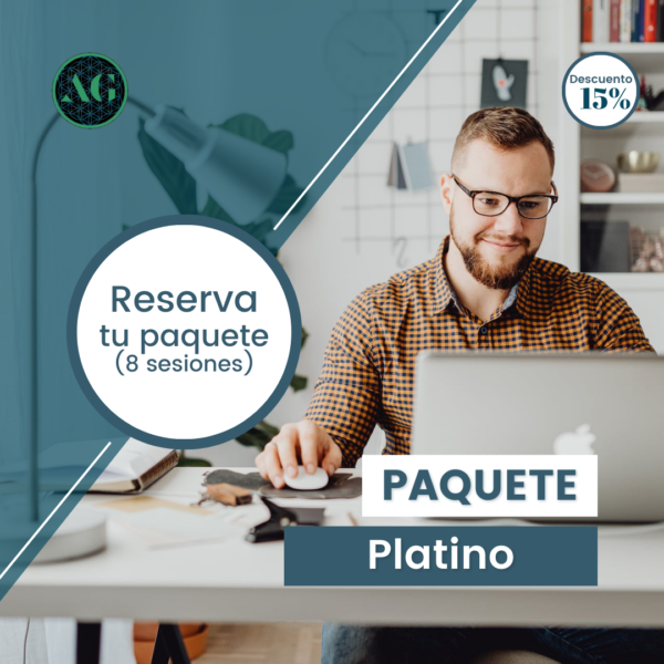 Paquete Platino (8 sesiones)