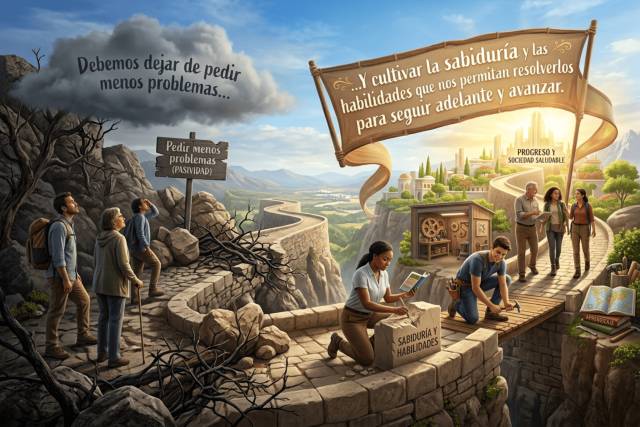 Deja de pedir “menos problemas”