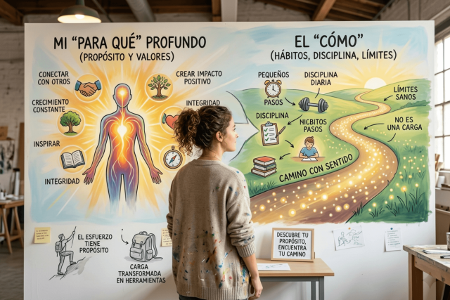 Descubrir tu “Para qué” es soltar la carga Descubrir tu “Para qué” es soltar la carga