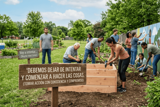 Del «voy a intentar» al «lo estoy haciendo»